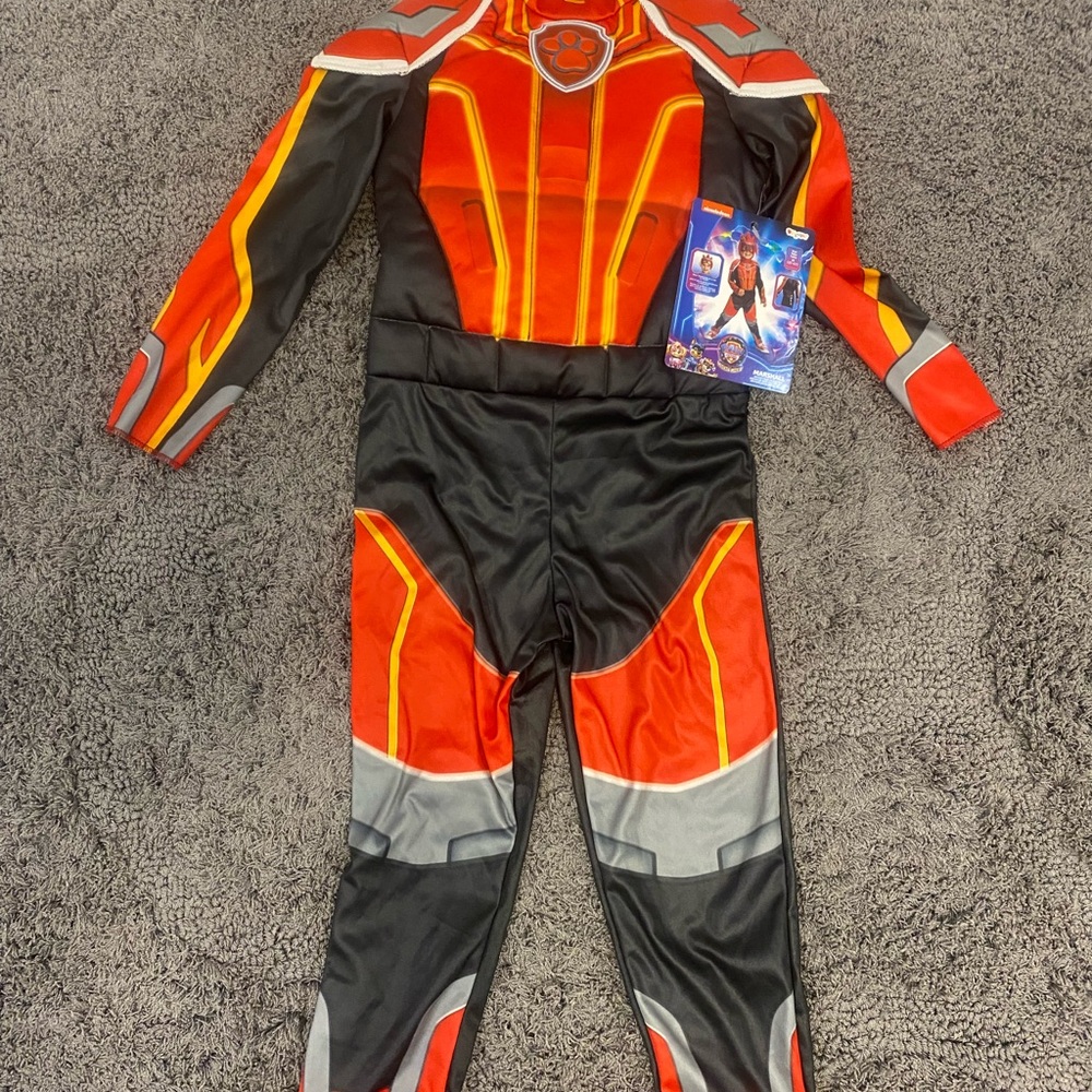 Nickelodeon Red, Black & Gray Paw Patrol Marshall Costume